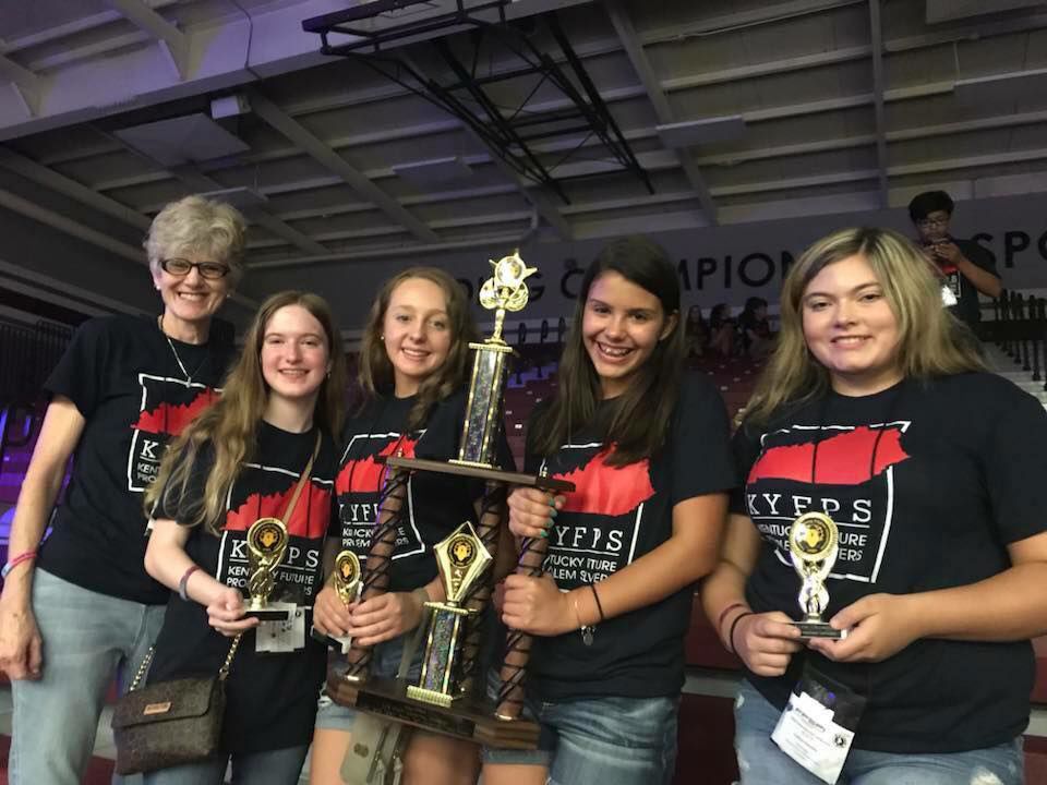 Johnson County Future Problem Solving team